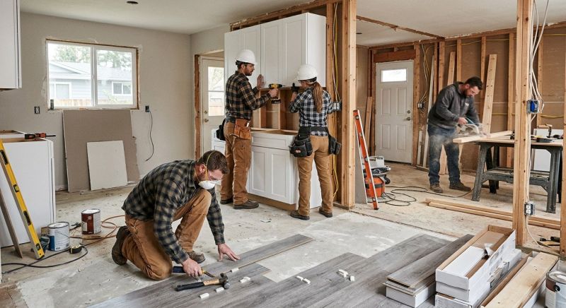 Living Room Remodeling in Conroe, TX